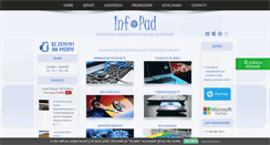 Desktop Screenshot of infopad.it