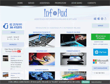 Tablet Screenshot of infopad.it